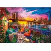 Image de Collection de puzzles de 3000 pièces coucher de soleil à manhattan Clementoni 6x27,80x41,80 cm