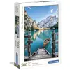 Image de Puzzle de 500 pièces Clementoni Braies Lake 49x36 cm