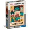 Image de Puzzle 1000 pièces Clementoni Style in the City Barcelona 70x50 cm