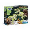 Image de Kit d'excavation archéologique Clementoni Archéo Ludic T-Rex et Triceratops phosphorescent
