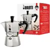Image de Cafetiere Italienne Bialetti Moka Express 2 tasses Aluminium Noir