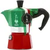 Image de Cafetière manuelle French Press Bialetti 0,5 L aluminium noir vert rouge