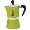 Image de Cafetière italienne Bialetti Rainbow 3 Tasses Aluminium Noir Vert CE