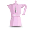 Image de Cafetière italienne Bialetti Moka Exclusive 6 Tasses Rose Aluminium Induction