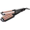 Image de Lisseur 2-en-1 Céramique Bellissima Beach Waves GT20 400 200ºC 3 Réglages Cheveux Longs Noir