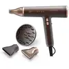 Image de Sèche-cheveux Ionique Bellissima Ceramisonic 1700W 3 Températures 3 Vitesses Accessoires Marron Rose