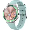Image de Trevi IP67 Bluetooth 5.0 41mm IPS Vert Métal Étanche Pulsomètre Tensiomètre Haut-parleur