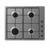 Image de Candy CHW6LBX Plaque de cuisson à gaz 4 zones en acier inoxydable
