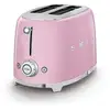Image de Smeg TSF01PKEU Grille-Pain 2 Tranches 950W Rose