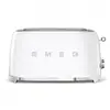 Image de Smeg TSF02WHEU Grille-Pain 4 Tranches 1500W Blanc
