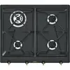 Image de Plaque de cuisson à gaz Smeg Colonial SRV864AOGH 4 zones 60 cm Anthracite