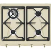 Image de Plaque de cuisson à gaz Smeg Colonial SRV864POGH 4 zones 60 cm crème