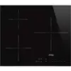 Image de Plaque à induction Smeg SI5632D 3 zones boost sécurité contrôle tactile noir