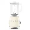 Image de SMEG BLF03CREU Mixeur Inox Esthétique Style Années 50 800 W Crème