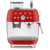 Image de Cafetière Manuelle Smeg EGF03RDEU 2,4 L 20 bars avec moulin intégré et double chaudière