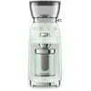 Image de Moulin à café Smeg CGF03PGEU Vert Pastel 240g 15 réglages inox
