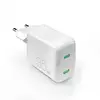 Image de Chargeur USB-C PURO 35W 2 ports Blanc