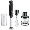 Image de Mixeur Braun MultiQuick 5 MQ50202MBK 1000 W 21 vitesses en acier inoxydable