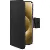 Image de Funda para móvil Celly WALLY1080 portefeuille cuir synthétique noir avec support pour iPhone 16 Plus