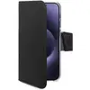 Image de Funda para móvil Celly WALLY1081 portefeuille cuir synthétique noir avec support pour iPhone 16 Pro Max