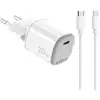 Image de Chargeur USB-C 20W Celly UPTC1USBC20WCTL avec câble Lightning