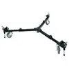Image de Trépied Manfrotto 127VS Variable Spread Basic Dolly aluminium 3 pieds noir 12,4 cm