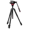 Image de MANFROTTO Trépied vidéo en aluminium avec rotule fluide à base plate type 502 - MVK502055XPRO3V