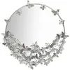 Image de Miroir rond Mauro Ferretti Farfalle 91x3x94 cm