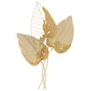 Image de Décoration murale Mauro Ferretti Autumn Leaf Gold 53x4x84,5 cm