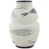 Image de Vase Mauro Ferretti Ceramica Fish 15x24 cm