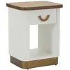 Image de Table de chevet en bois Mauro Ferretti Tolosa 48x40x62 cm