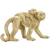 Image de Statuette mère singe Mauro Ferretti 29,5x11,5x18,5 cm