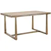 Image de Table basse rectangulaire en bois Mauro Ferretti Ankara 150x90x78 cm