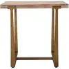 Image de Table basse carré en métal Mauro Ferretti Ankara 80x80x76 cm