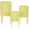 Image de Cache-pot Mauro Ferretti Iris Tris (x3) 36x56,5-30x48,5-24x37,5 cm