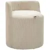 Image de Pouf de coiffeurse avec rangement Mauro Ferretti Dublino 47x53 cm