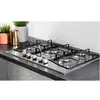 Image de Plaque de cuisson Hotpoint PCN 751 T/IX/HA 75 cm 5 foyers inox