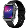 Image de Nilox NXSWTRAILWATCH Bluetooth 1,91" Acier inoxydable Noir M SpO2 Pulsomètre Monitor Sommeil