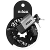 Image de Cadenas métal noir Nilox NXPLCHAINLOCK 940 mm pour une sécurité renforcée