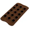 Image de Moule en silicone Silikomart SCG47 3d Choco Flame 11x3,5x24 cm
