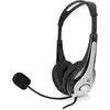Image de Ewent EW3565 Casque USB avec Microphone Blanc/Noir