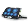 Image de Support de refroidissement pour ordinateur portable RGB multi-angle Ewent avec 6 ventilateurs à vitesse réglable