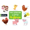 Image de Jeux de société mon premier loto ferme Diset 13,3x4,2x18,5 cm