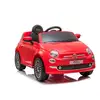 Image de RunRunToys Fiat 500 Voiture électrique 12V Rouge