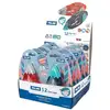 Image de Milan Boite de 12 Ruban Adhésif 8,4mmx12m Bleu/Rouge