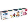 Image de Ensemble de 5 pots de pâte à modeler Milan Glitter 8x20x4 cm