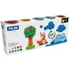 Image de Ensemble de 10 pots de pâte à modeler Milan Basic 8x20x3 cm