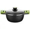 Image de Isogona-Bra A400320 - Casserole haute 20 cm Prior avec poignées en silicone