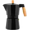 Image de Cafetière italienne BRA Market 6 Tasses aluminium induction poignée bois