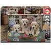 Image de Puzzle de 500 pièces Educa Cachorros Equipaje 33x23x4 cm
